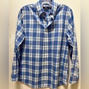 Vineyards Vines Carolina Blue Classic Fit button down shirt